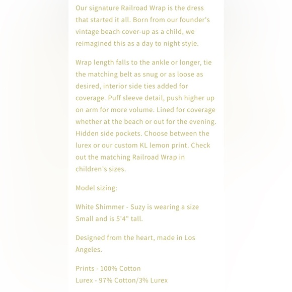 Kate Leigh Railroad Wrap Dress - Picture 3 of 14